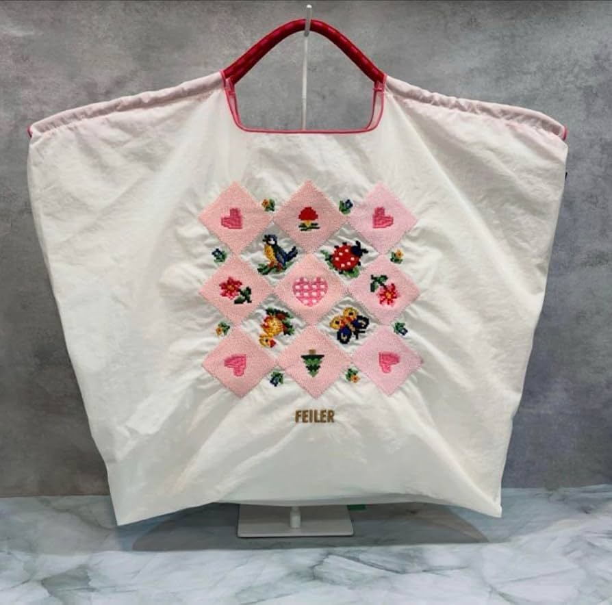 Amazon.co.jp: Ball and Chain Fayler Tote Bag, White, Large